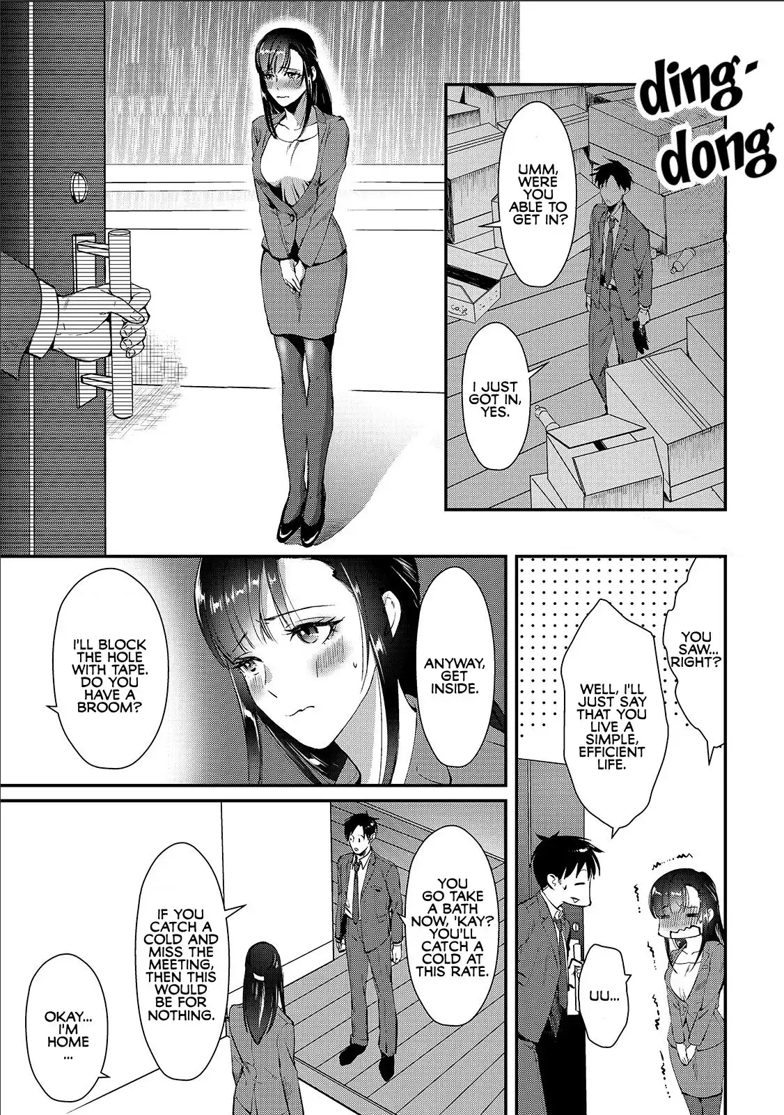 It's Fun Having a 300,000 Yen a Month Job Welcoming Home an Onee-san Who Doesn't Find Meaning in a Job That Pays Her 500,000 Yen a Month Chapter 1 16